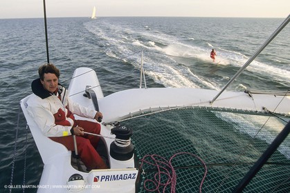 Sailing, Yacht Racing, Offshore racing, Multihulls ORMA 60, Laurent Bourgnon