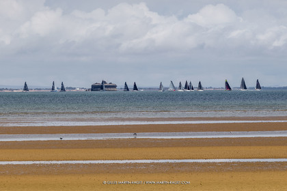 19 07 2025, Cowes (UK, IOW), Admiral's Cup 2025, Channel Race Start