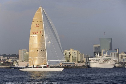 Sailing, Yacht Racing, America's Cup XXVIII, San Diego (USA,CA), 1992, Le Défi Français