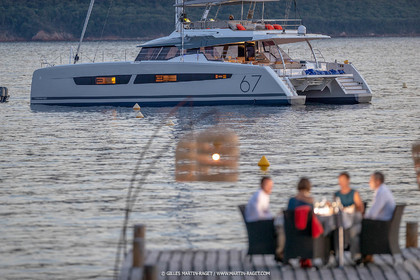 30 08 2018, Porto Vecchio (FRA, South Corsica) Chantier Fountaine-Pajot, Alegria 67