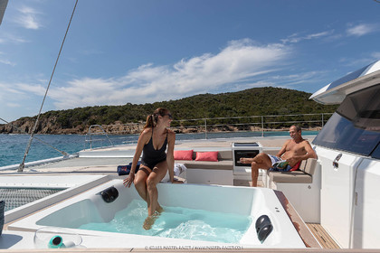 30 08 2018, Porto Vecchio (FRA, South Corsica) Chantier Fountaine-Pajot, Alegria 67