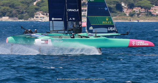 10 09 2025, Saint-Tropez,(FRA), Rockwool SailGP France Saint-Tropez, Race Day 1