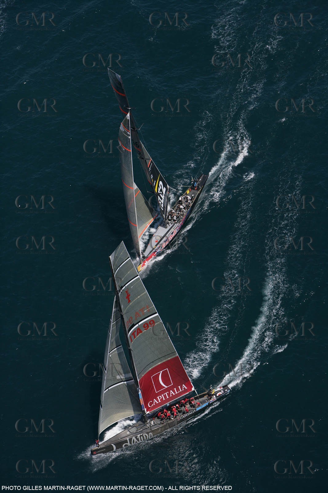 09 05 2007-Valencia (Spain)- 32nd America's Cup - Louis Vuitton Cup - RR2 - Day 11 - BMW ORACLE Racing