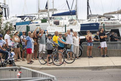 21 07 2020, La Grande Motte (FRA), Gunboat, Gunboat 68 SeaTilt out of the shed