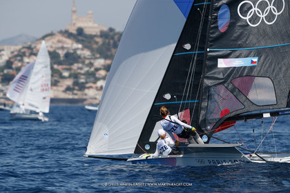 25 07 2024, Marseille (FRA), Paris 2024 Olympic Games, Sailing, Free trainings