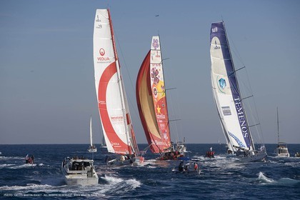 11 11 2007 - Barcelona (Spain) -  Barcelona World Race 2007  - départ