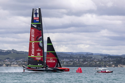 08 12 2020 - Auckland (NZL) - 36th America's Cup - Practice Sessions - Day 1