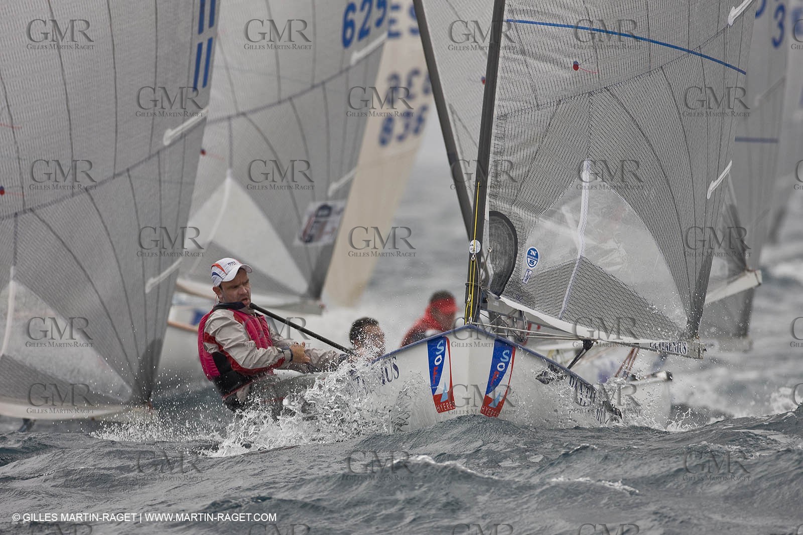 20 04 2008 - Hyères (FRA,83) - Hyères Olympic Week - Day 1.