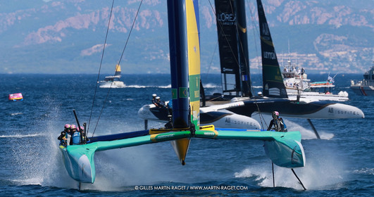 10 09 2025, Saint-Tropez,(FRA), Rockwool SailGP France Saint-Tropez, Race Day 1