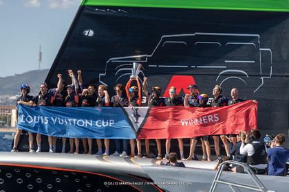04 10 2024, Barcelona (ESP), 37th America's Cup, Louis Vuitton Cup Final, Race Day 7