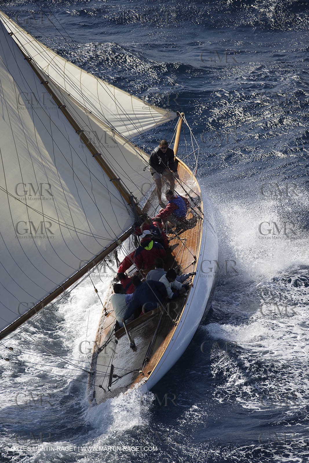 07 10 2006 - Saint Tropez (Fr) - Voiles de Saint Tropez 2006 - Classic Yachts - Moonbeam IV