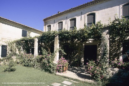 France, Provence, Camargue, Mas traditionnel de Camargue
