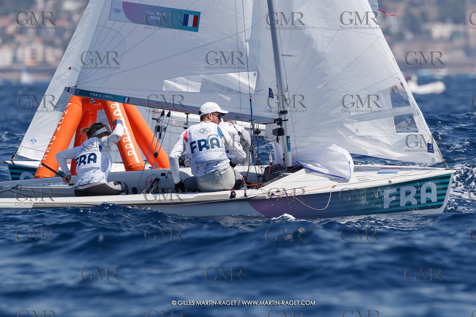 03 08 2024, Marseille (FRA), Paris 2024 Olympic Games, Sailing, Race Day 7