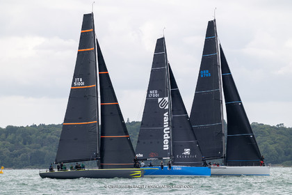 23 07 2025, Cowes (UK, IOW), Admiral's Cup 2025, Inshore racing Day 2, Django Wallyrocket 51, Yacht Club Costa Smeralda (ITA)