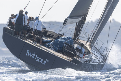 29 09 2018, Saint-Tropez (FRA,83), Voiles de Saint-Tropez 2019, Arrival Cannes-Saint-Tropez and trainings
