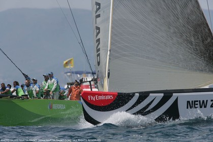 16 05 2007-Valencia (Spain)- 32nd America's Cup - Louis Vuitton Cup - Semi-final - Day 3 - BMW ORACLE racing