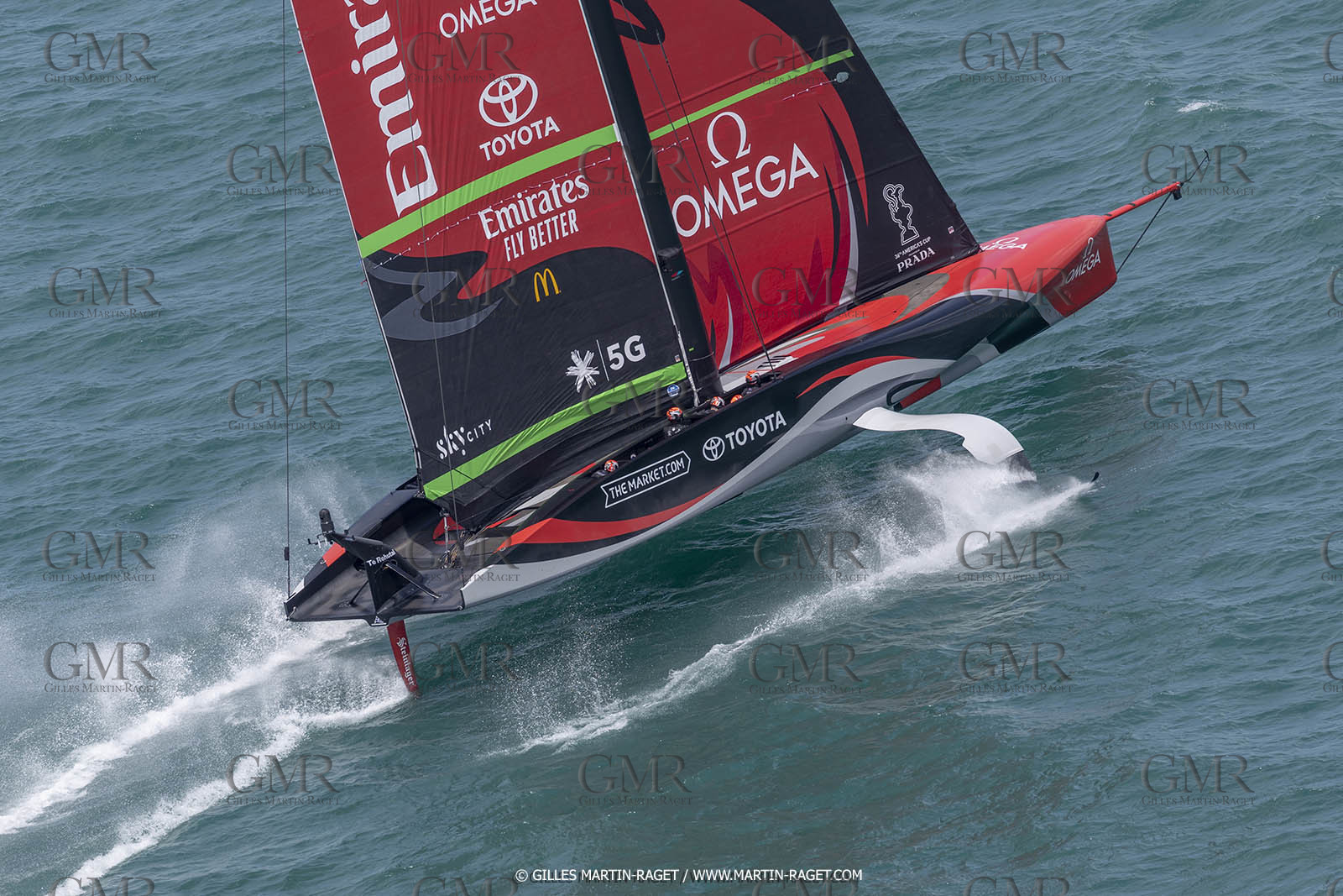 11 12 2020 - Auckland (NZL) - 36th America's Cup - Practice Sessions - Day 3 - Emirates Team New Zealand