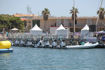 23 07 2024, Marseille (FRA), Paris 2024 Olympic Games, Sailing, Free trainings