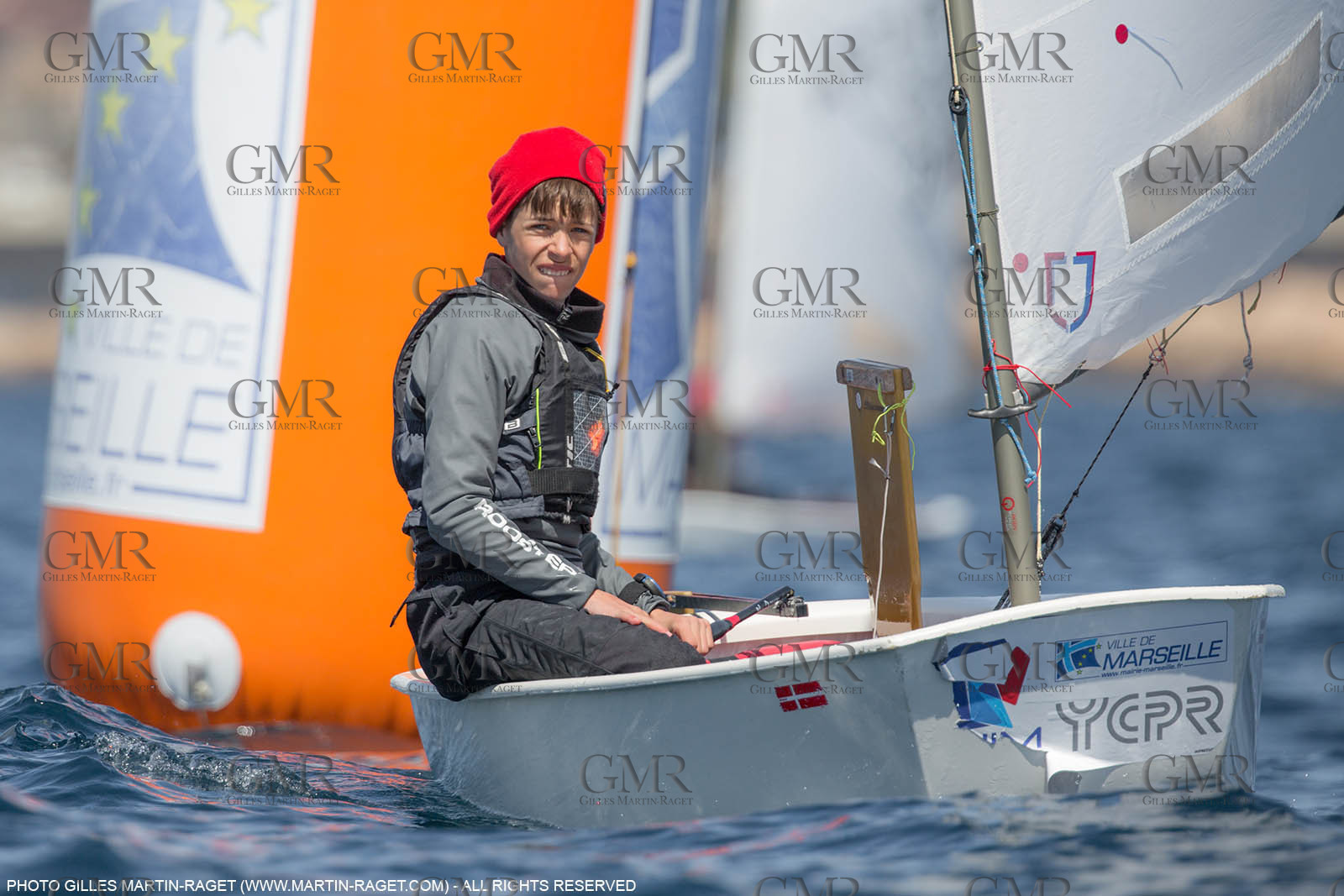 14 04 2016, Marseille (FRA,13), SNIM Dériveurs, Coupe Internationale de Printemps Optimist, Day 4