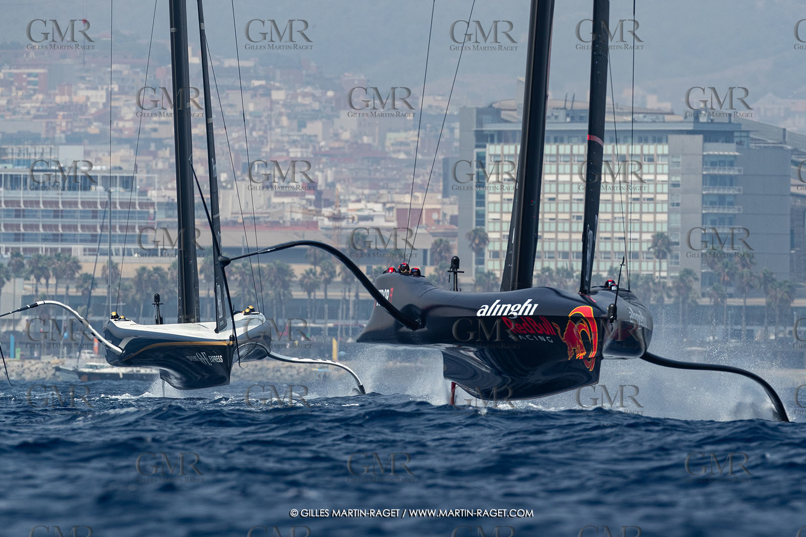 22 08 2024, Barcelona (ESP), Louis Vuitton 37th America's Cup, Louis Vuitton Preliminary Regatta, Race Day 1