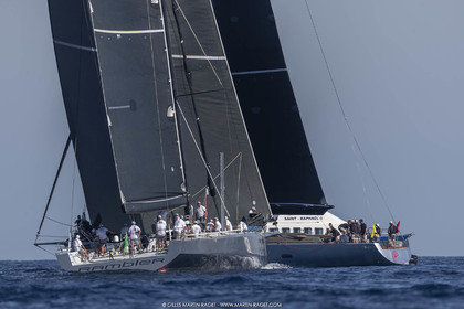 02 10 2022, Saint-Tropez (FRA,83), Voiles de Saint-Tropez 2022,  semaine des maxis, Race 1