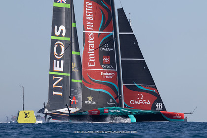 19 10 2024, Barcelona (ESP), Louis Vuitton 37th America's Cup, Final Match, Race Day 6