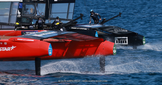 10 09 2025, Saint-Tropez,(FRA), Rockwool SailGP France Saint-Tropez, Race Day 1