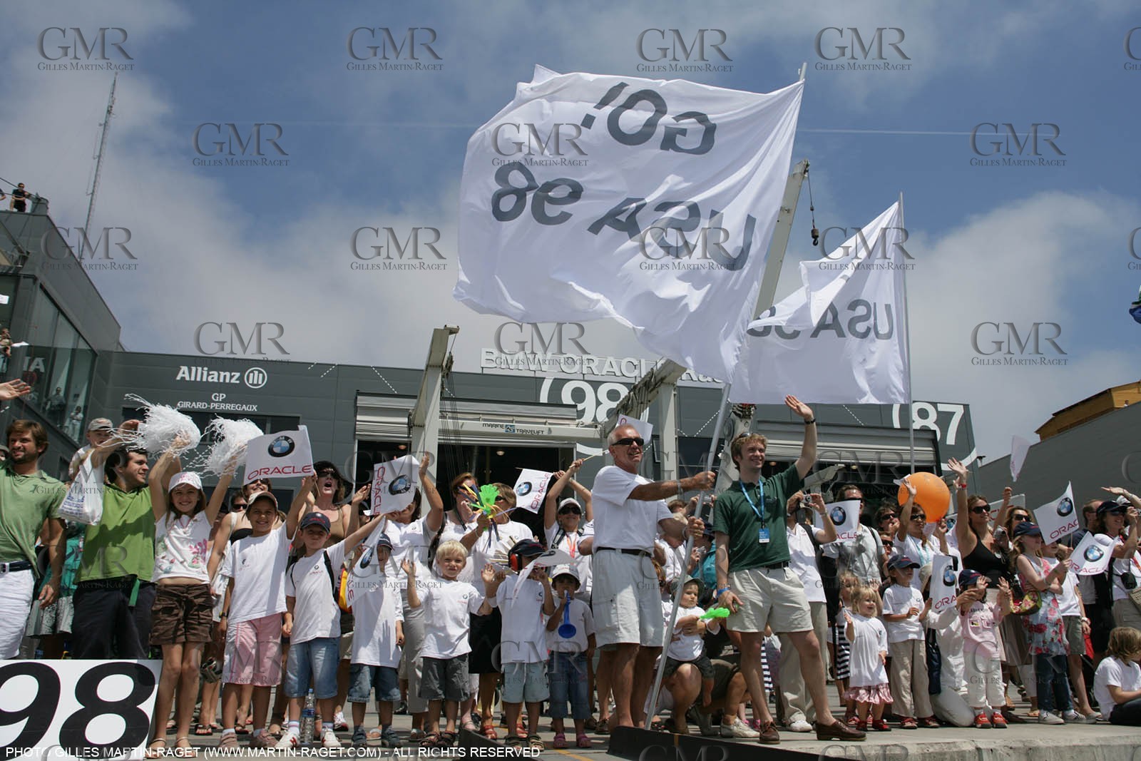 19 05 2007-Valencia (Spain)- 32nd America's Cup - Louis Vuitton Cup - Semi-final - Day 6 - BMW ORACLE racing