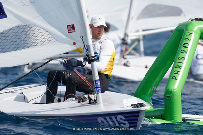 07 08 2024, Marseille (FRA), Paris 2024 Olympic Games, Sailing, Race Day 10, ILCA Medals races