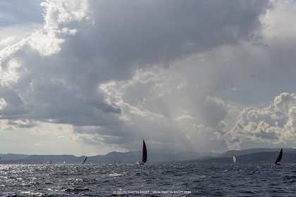 25 09 2022, Saint-Tropez (FRA, 83), Les Voiles de Saint-Tropez 2022, Arrivée des bateaux et de la Coupe d'Automne du Yacht Club de France
