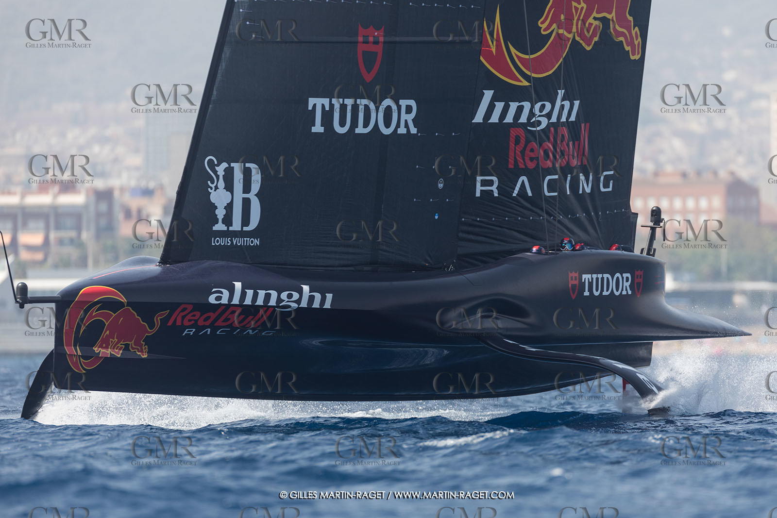 24 08 2024, Barcelona (ESP), Louis Vuitton 37th America's Cup, Louis Vuitton Prelilinary Regatta, Race Day 3