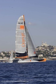 Orange II - 2004 Mediterranée Record - arrival at Marseille