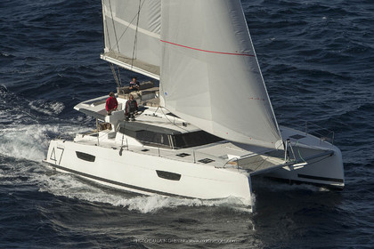 Saona 47 - Fountaine Pajot - shooting helico - 7 6 2017 - Photo Guilain Grenier