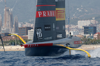 19 08 2024, Barcelona (ESP), Louis Vuitton 37ème America's Cup, Louis Vuitton Preliminary Regatta, Training Day,