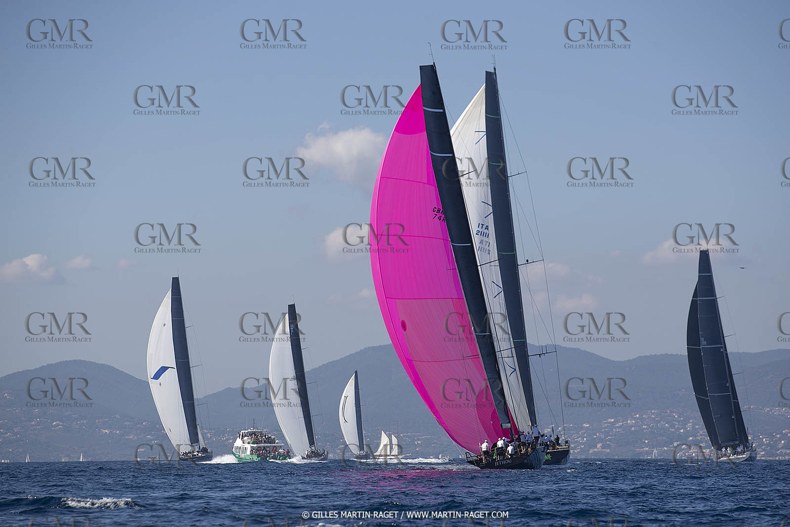 05 10 2022, Saint-Tropez (FRA,83), Voiles de Saint-Tropez 2022,  Maxis, Race 2