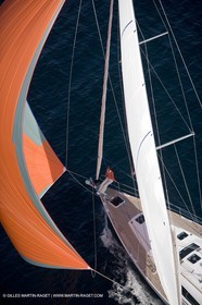 Monocoque de croisiere sous voile