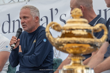 18 07 2025, Cowes (UK, IOW), Admiral's Cup 2025, Vasco Vascotto, Django WR51, Yacht Club Costa Smeralda, ITA