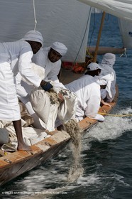 20 11 2010 - Dubai (UAE) - Dubai Louis Vuitton Trophy - Traditionnal dhow races for competing teams