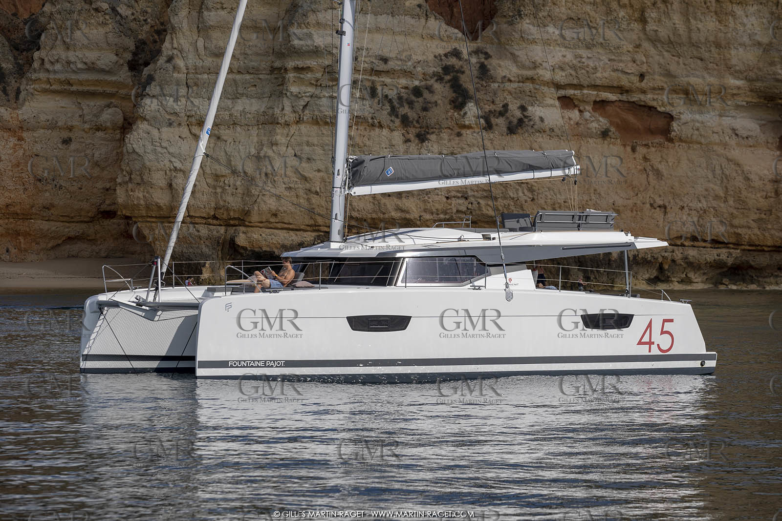 08 07 2019, Lagos (Portugal), Chantier Fountaine-Pajot, Fountaine-Pajot 45