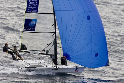 26 04 2007 - 2007 Semaine Olympique Française - Hyères (South of France) - Day 5 - Team France - 49er - Dyen-Rocherieux