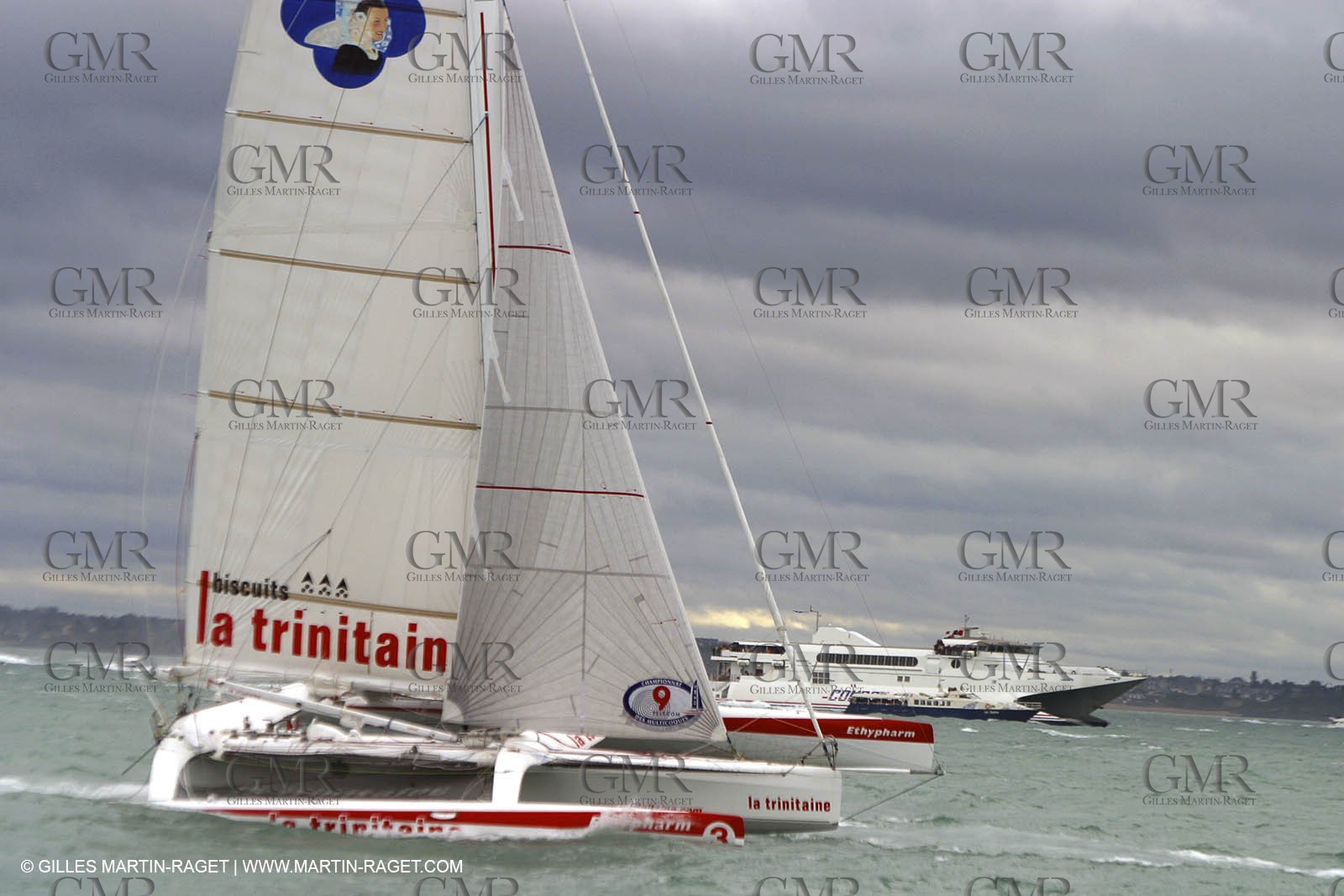 Route du Rhum 2002 - Saint Malo - ORMA 60' Trimarans Start