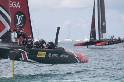 17 06 2017 - Bermuda (BDA) - 35th America's Cup 2017 - 35th America's Cup Match Presented by Louis Vuitton, Race day 1