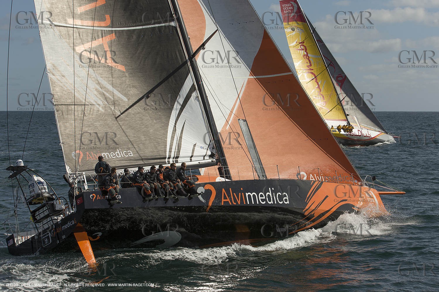 Volvo Ocean Race 2014-2015 - Abu Dhabi Ocean Racing - Team Alvimedica - Lisbon (POR) - 25 04 2014