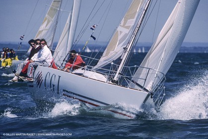 Sailing, Yacht Racing, Admiral's Cup, Cowes Week, Cowes (UK, IOW)