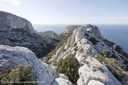 30 04 2009 - Marseille (FRA, 13) - Les Calanques - At the col de la Candelle