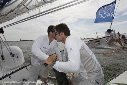05 07 2012 - New York (USA) - Ocean Krys Race - Speed runs in fornt of NY city