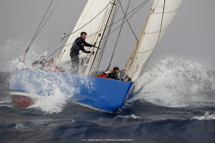 19 06 2024, Porquerolles Island (FRA), Championnat du monde des 12 m JI 2024, Race Day 1