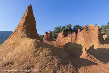 21 06 2018, Rustrel (FRA, 84), Anciennes carrières d'ocre