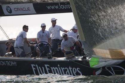 23 11 2010 - Dubai (UAE) - Dubai Louis Vuitton Trophy -  Round 2 - BMW ORACLE Racing Vs Mascalzone Latino