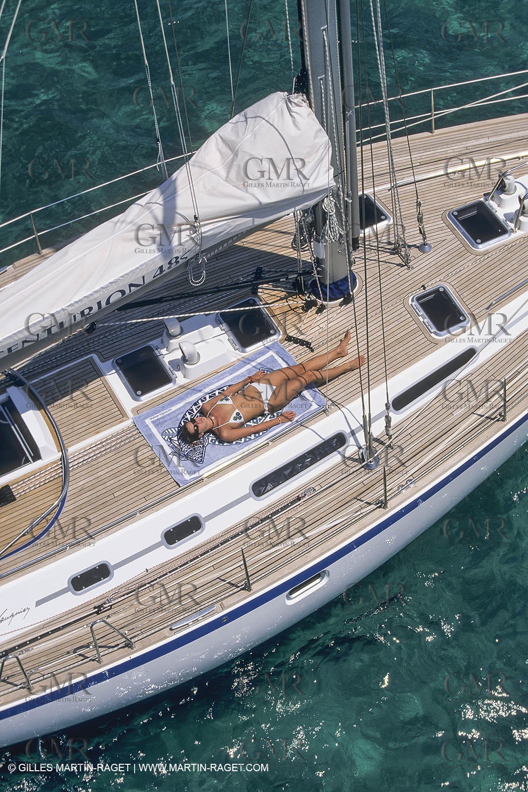 sailing, cruising, monohull at the mooring